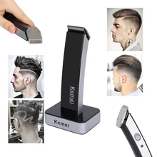 Kemei-619 мужские электрические машинки для стрижки волос водонепроницаемые машинки для стрижки беспроводные машинки для стрижки взрослых профессиональные триммеры угловая бритва