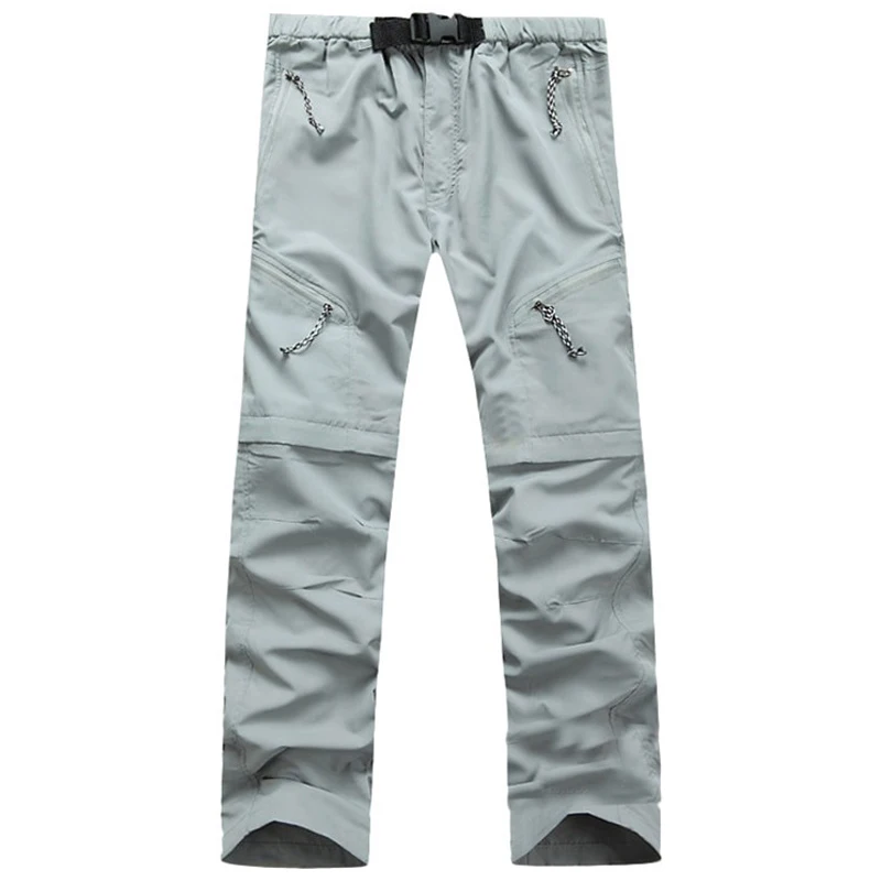 Hiking Pants Summer Quick-drying Pants Lightweight Removable Hiking Climbing Trousers Men Women Outdoor Trekking Fishing Sport Pants Size 3XL hiking pants