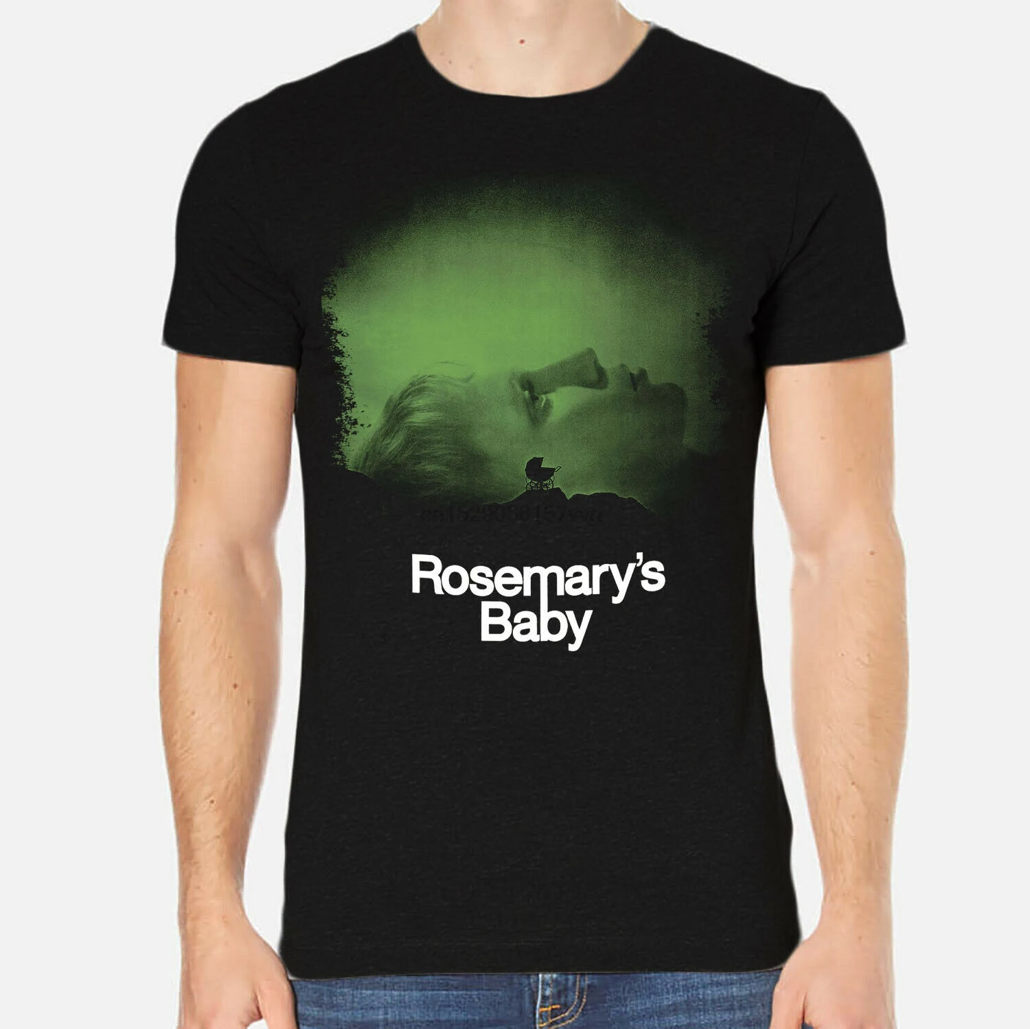 Rosemary Baby Roman Polanski Мужская футболка черная одежда 6-A-213 |