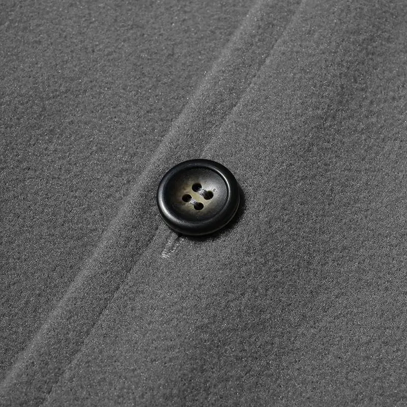 INCERUN Fashionable Ponchos New Men's Autumn Winter Casual Sleeveless Cloak Male Loose Comfortable Buttons Cape Coat S-5XL 2021