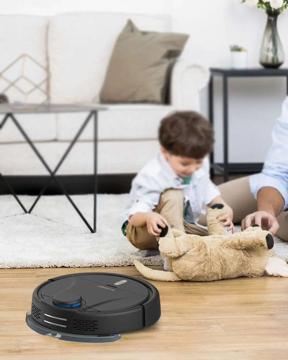 LANMREM Green Contrast Stand Collar Cropped Sleeve