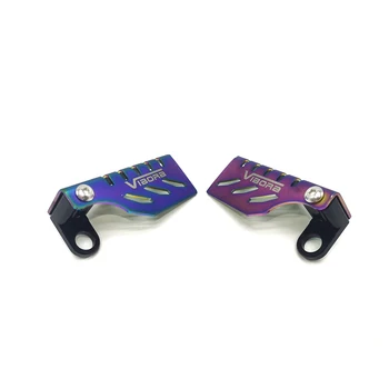 

Vibora Staintless Steel Burn Titanium Surface Brake Oil Tank Reservoir Cover Protection for Honda ADV150 Forza 250 300 2019 2020