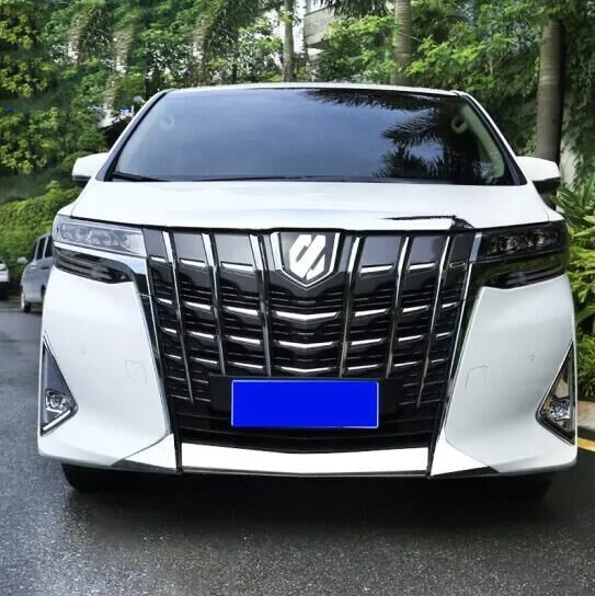 Накладка на передний бампер из нержавеющей стали для Toyota sport edition Alphard AH30