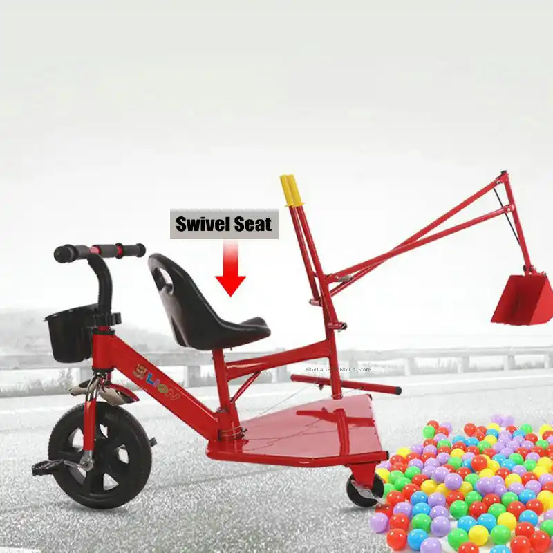 triciclo excavadora