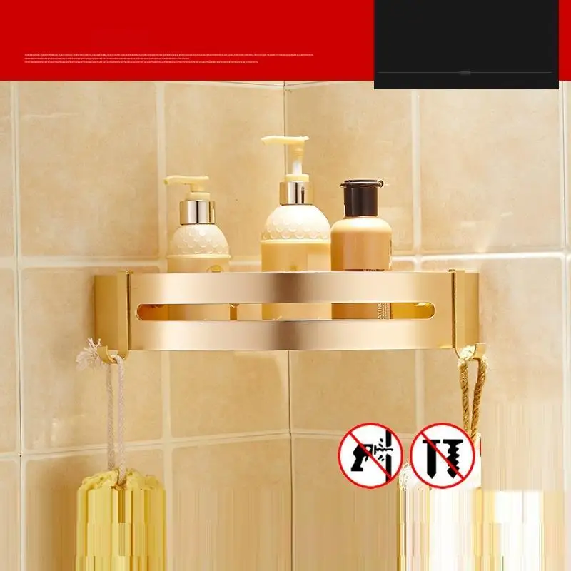 Number 22 Repisas плавающий фен Estante Ducha Prateleira Bagno Lazienka полки Banheiro Аксессуары для душа настенная полка для ванной комнаты - Цвет: Number 22