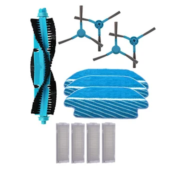 

EAS-Roller Main Side Brush Filter Cloth Kit for Cecotec Conga 3490 Robot Vacuum Cleaner Spare Parts Replacement