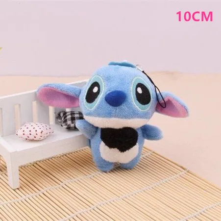 10-65 см милые Стич плюшевые куклы аниме Лило и Стич игрушки Kawaii Подушка милые Подвески для детей Дети Девочки Подарки на день рождения - Цвет: 10cm boy
