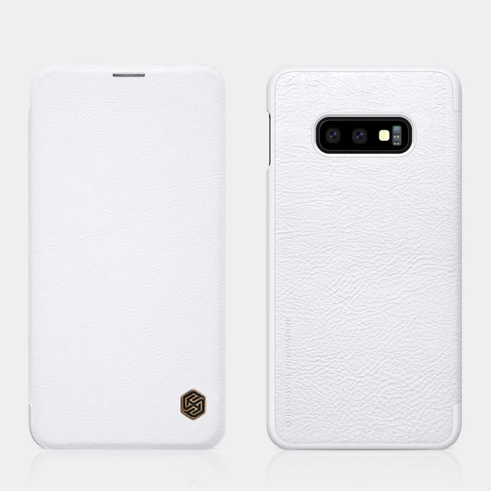 Nilkin для samsung S10e чехол Nillkin роскошный винтажный бизнес мягкий PU Флип кожаный чехол для телефона для samsung Galaxy S10e