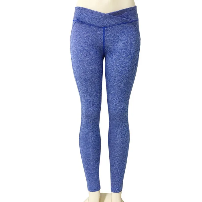 Women Sweat Absorption Slim Pants Breathable Hip-lifting Fitness Leggings XRQ88