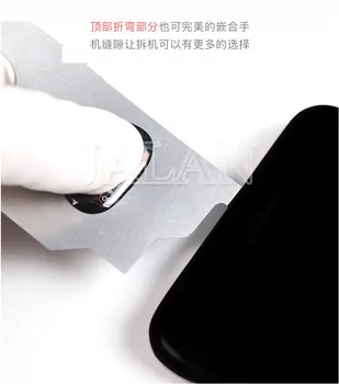 

5pcs disassemble card phone open tool Super Thin Flexible steel perfectly embedded separating lcd not damage the screen