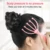 1Pcs 5 Finger Head Relax Massager Hair Held SPA Scalp Neck Stress Relief Massage Release Head Doctor Ball comb Massager TSLM2