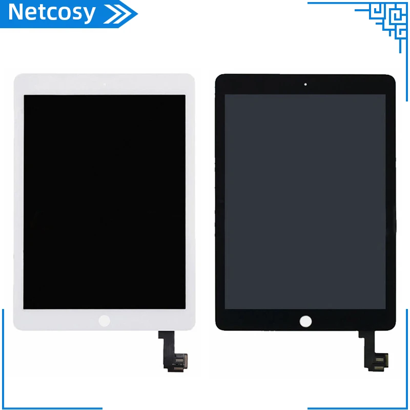 ЖК-дисплей Netcosy детали для iPad Air 2 A1567 A1566 замена экрана планшета ipad 6/Air | Компьютеры