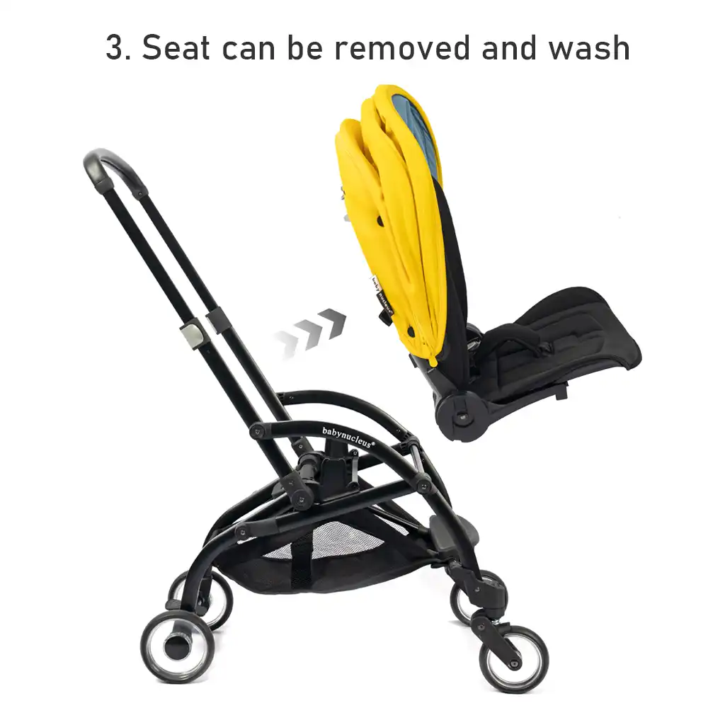 reversible seat pram
