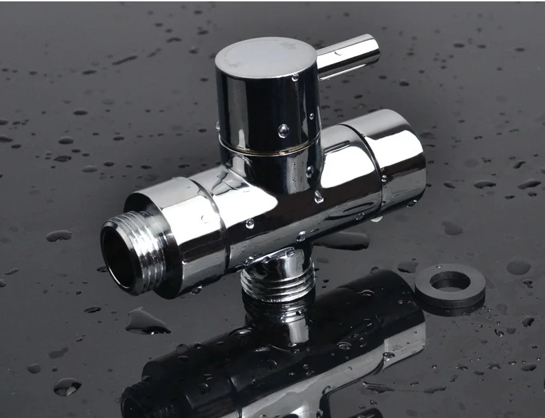 T-adapter 3 ходовой клапан для Diverter Ванна распылитель для туалетного биде душевая головка Dls HOmeful