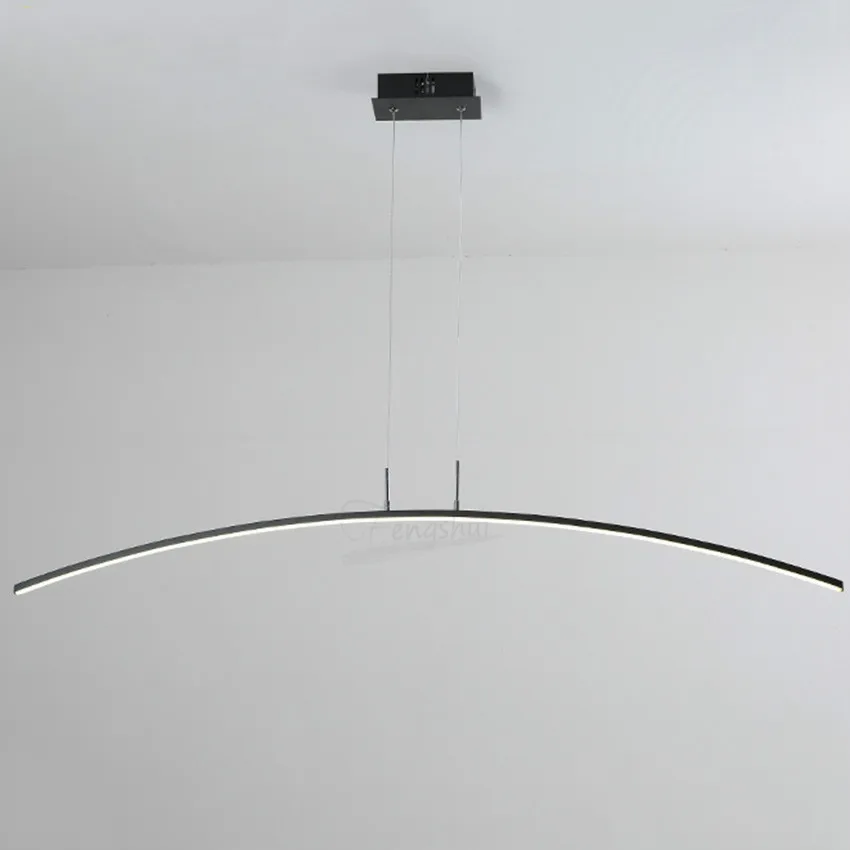 

Modern Line LED Pendant Light Fixtures Nordic Strip Line Hanging Lamps Living Room Bedroom Lamp Home Indoor Lighting Luminaria