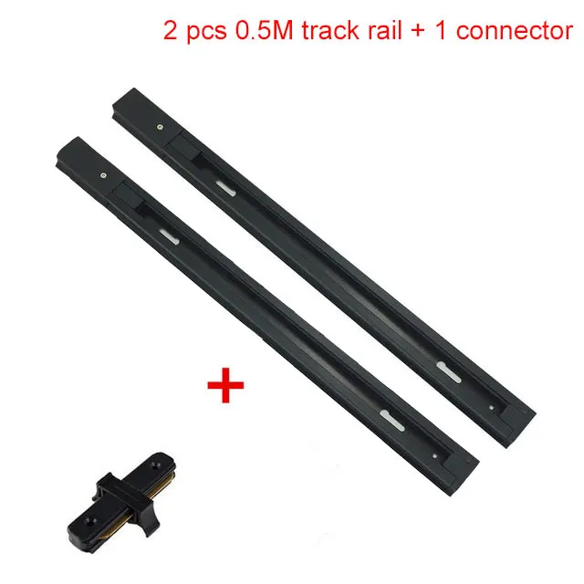 track rail Винтажный E27 Трековый светильник Лофт промышленный Точечный светильник s современный потолочный алюминиевый рельсовый Трековый светильник ing PAR20 светодиодный ламповый светильник - Испускаемый цвет: track rail