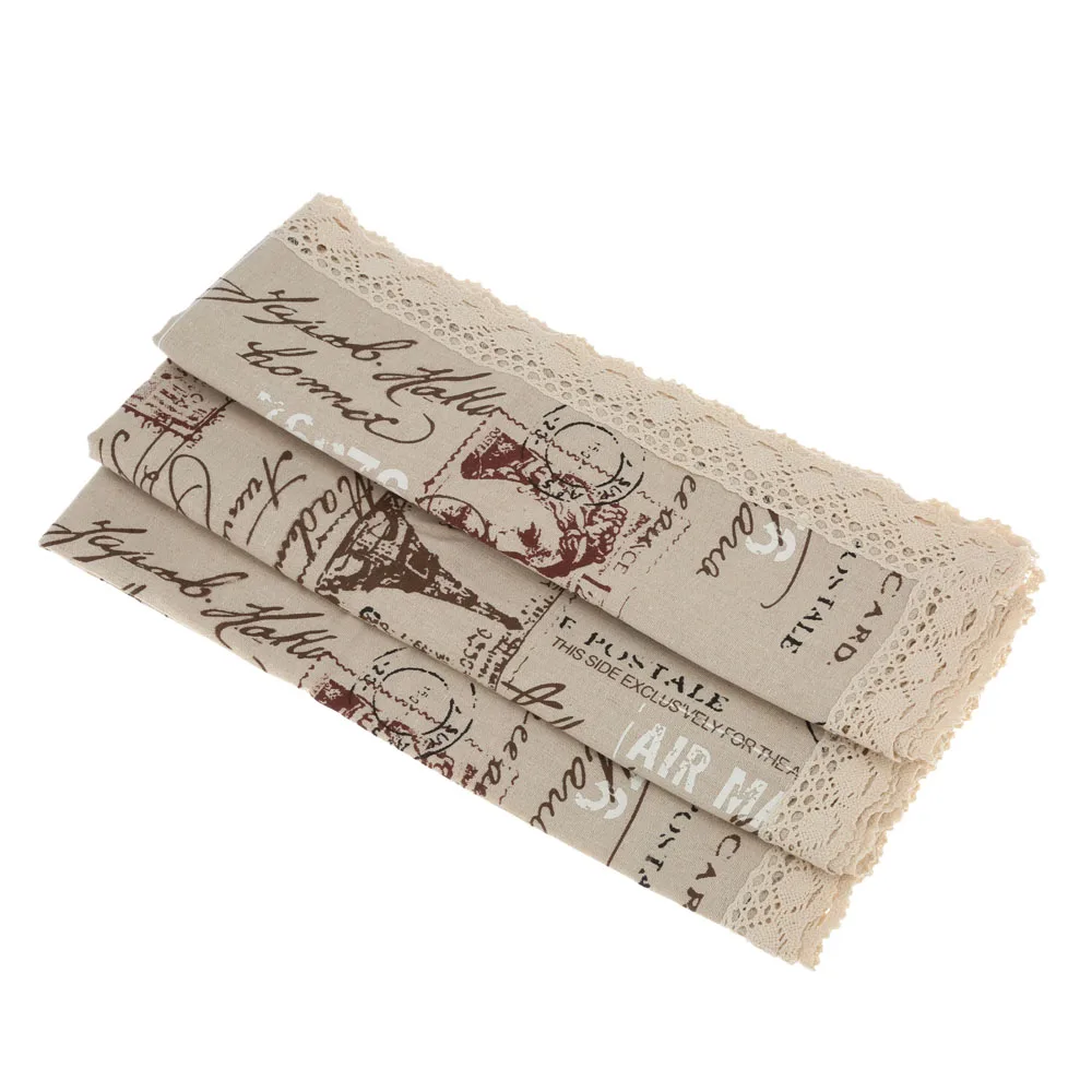 Cotton& Linen Table Cloth Rectangle Dust-proof Tablecloth Coffee Dinner Table Cover for Home/Restaurant 100*140cm
