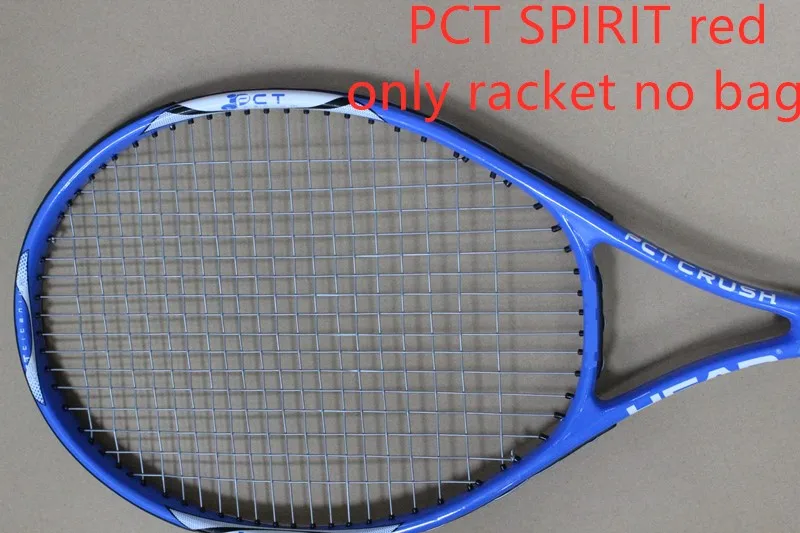 Профессиональная техническая ракетка для тенниса из алюминиевого сплава, ракетка для тенниса - Цвет: PCT blue no bag