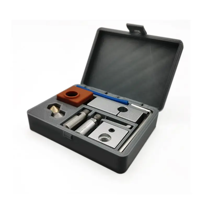 Полностью металлический Hotend с нагревательным блоком Резьбовая насадка MK10 для