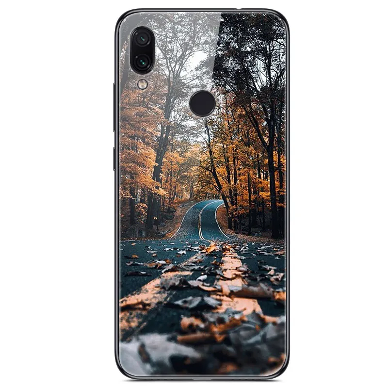 Dành Cho Xiaomi Redmi Note 7 Case Kính Cường Lực Tranh Ốp Lưng Cho Xiaomi Redmi Note7 6.3 "Fundas Coque Redmi NOTE 7 PRO Túi phone cases for xiaomi Cases For Xiaomi