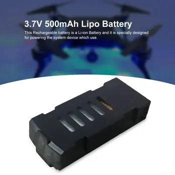 

3.7V 500mAh Lipo Battery For SG800/LF606/D2/S606/M9 FPV RC Drone Spare Parts Accessories Replace Rechargeable Batteries