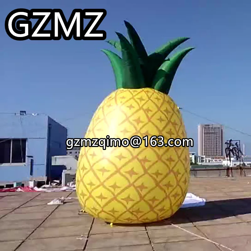 Надувной ананас рекламный шар для продажи, реклама надувные модели фруктов, изготовление на заказ надувные