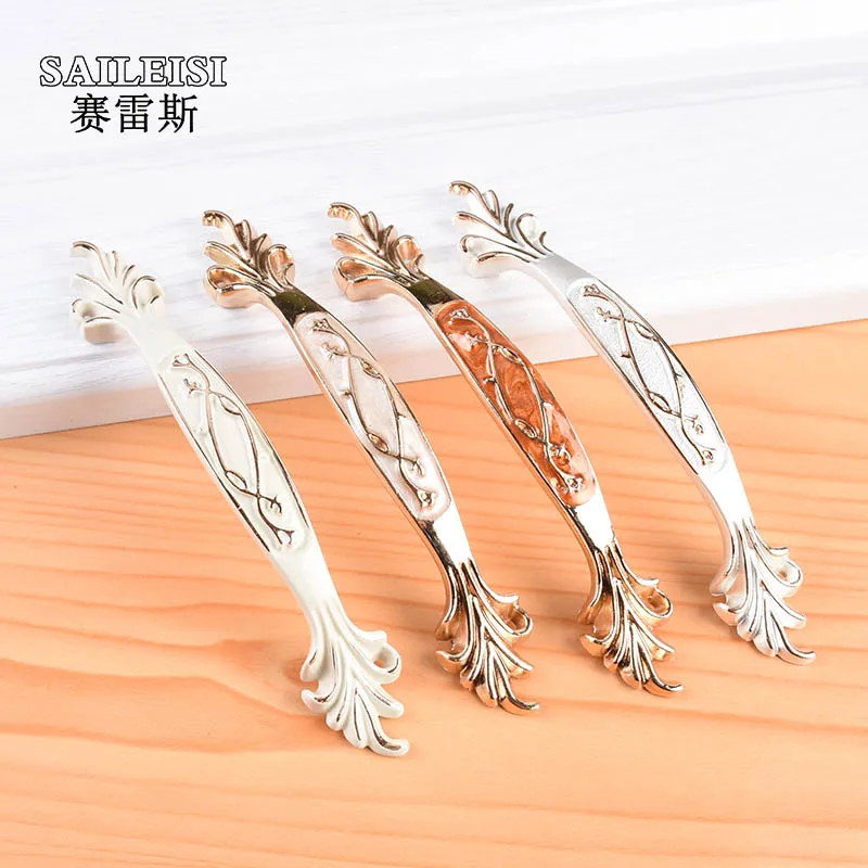 

Match Lacey European Style Zinc Alloy Cabinet Handle Drawer Cabinet Wardrobe Door Handle Furniture Metal Handle