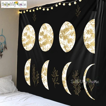 

Mandala Wall Hanging Living Room Decoration Tapestry Wall Changes In Plants And The Moon Tapestry Wall Fabric College Dorm
