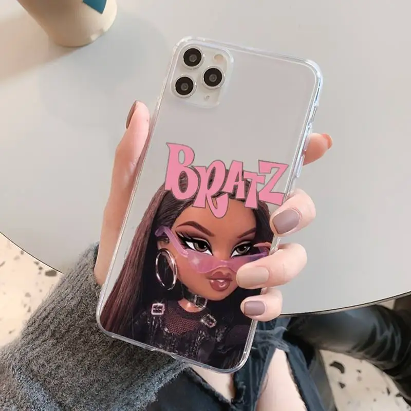 YNDFCNB lovely Doll Bratz Phone Case for iPhone 11 12 pro XS MAX 8 7 6 6S Plus X 5S SE 2020 XR fundas