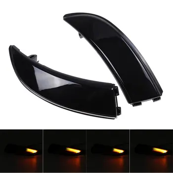 

2pcs LED Dynamic Turn Signal Lights Side Mirror Indicator Blinker Lamp for Ford Fiesta MK6 VI /UK MK7 B-Max