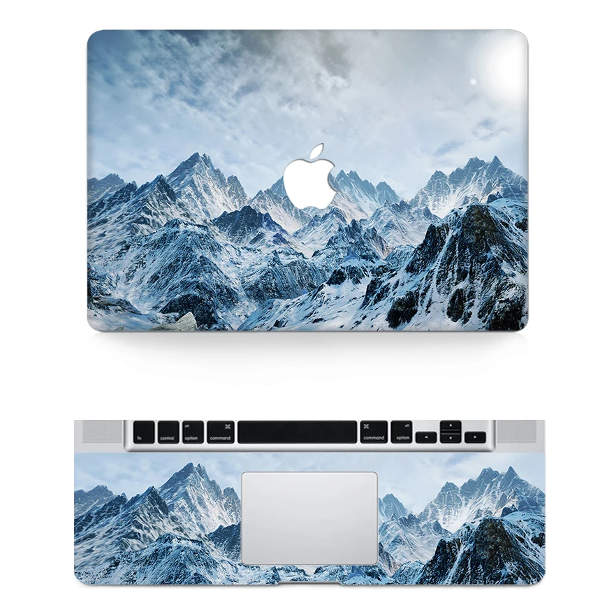 Текстурная наклейка для ноутбука, защитная пленка, виниловые наклейки для Macbook Air Pro retina 1" 12" 1" 15 A1278 A1932 A1466