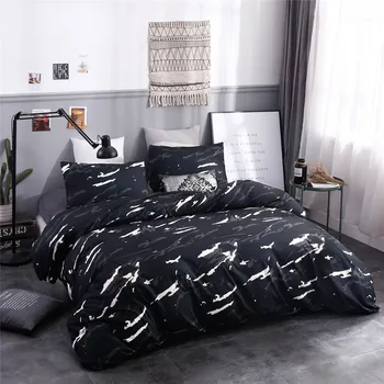

Queen King bed printing comforter bedding set nordic cover duvet cover bed set Bedclothes Quilt Cover Pillow case Home Textile