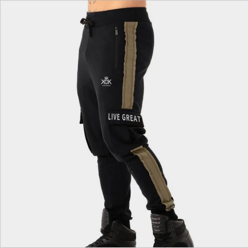 

Japanese Streetwear Pockets Jogger Pants Men 2019 Overalls Mens Hip Hop Summer Pants Male Ankel-lengthe Sweaptpants