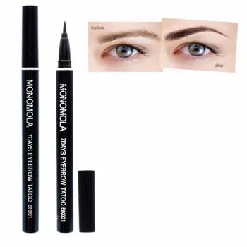 

7 Days Eyebrow Pen Semi Permanent Eyebrow Tattoo Pencil Waterproof Long Lasting Eye Make Up Brow Setting Pomade Cosmetic TSLM3