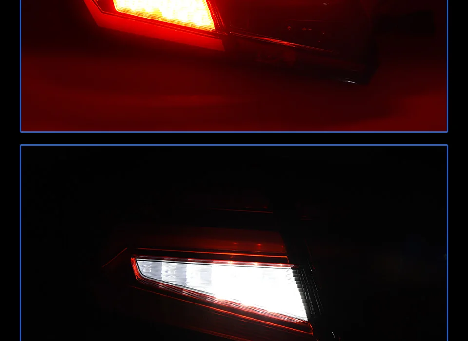 Задний фонарь для автомобиля HONDA ACCORD- светодиодная сигнальная лампа Противотуманные фары DRL дневные ходовые огни тюнинг автомобильные аксессуары