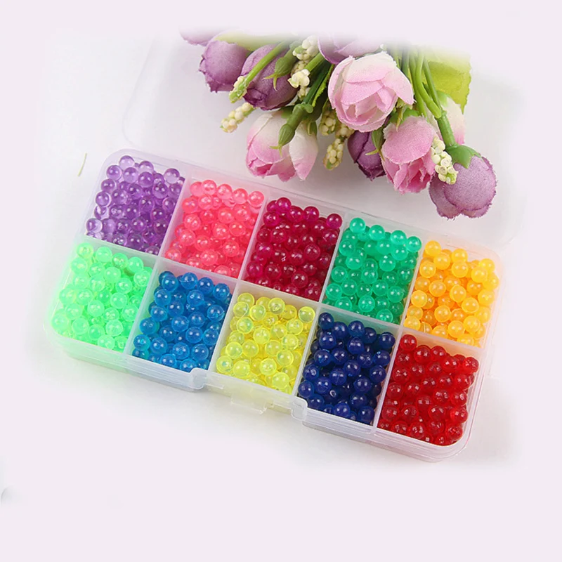 NEW DIY Water Spray Beads 24 Colors Refill Beads Puzzle Crystal Set Ball Games 3D Handmade Magic Toys for Children Manualidades