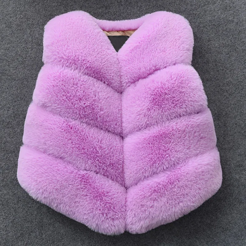 AZ1192 Purple Menoea/ г. Осенняя Милая верхняя одежда для девочек; пальто с узором; однотонное плюшевое пальто; одежда для детей; зимние жилеты без рукавов - Цвет: AZ1192 Purple