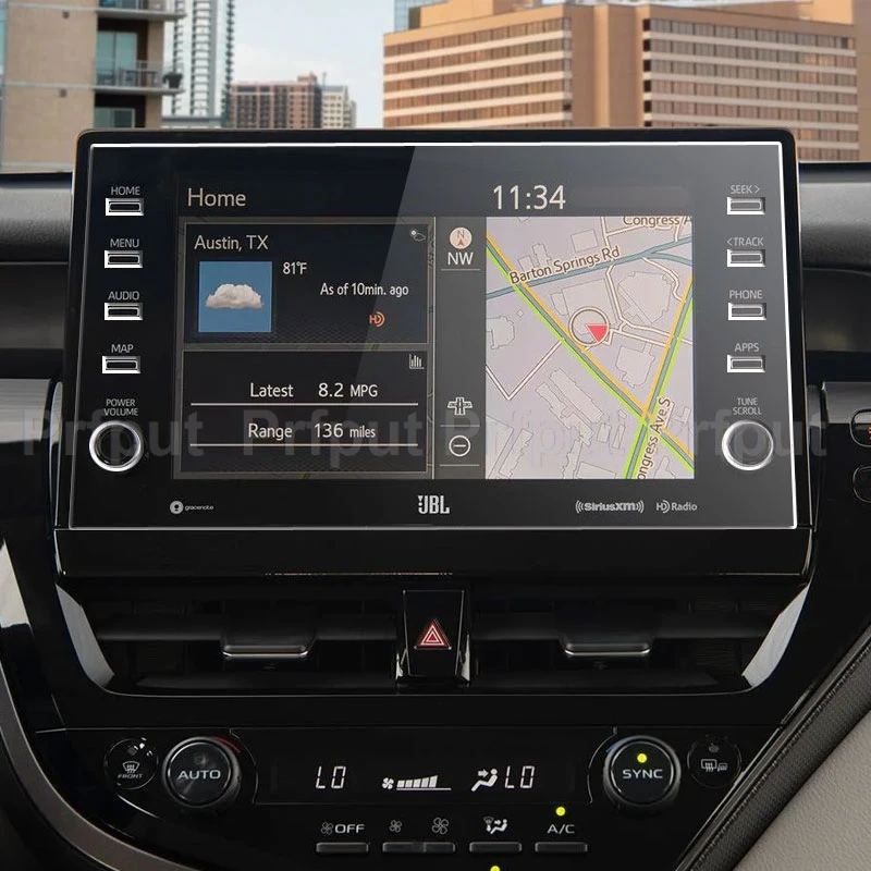 9H Tempered Glass Screen Protective Film For 9" Car Radio GPS