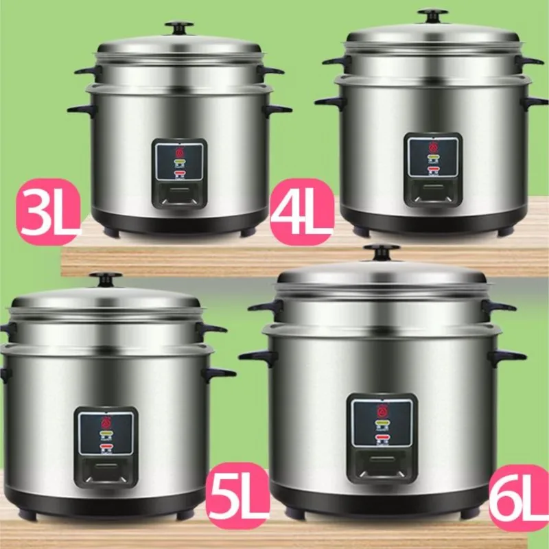 304 스테인레스 스틸 라이너 Uncoated 밥솥 홈 정통 구식 3L 4L 5L 6L 8 명 