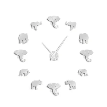 

High Quality Wall Clock Mirror Wall Stickers Creative DIY Wall Clocks Removable Art Decal Sticker Home Decor Living Room