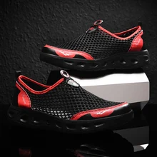 Дышащая Спортивная обувь для пляжа; быстросохнущая спортивная обувь для бассейна; пляжные кроссовки; тапочки; обувь для походов и рыбалки; Новинка