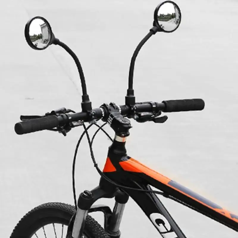 1PC Adjustable Bicycle Racing Bike Mirror Handlebar Flexible Racing Safety Rearview MTB Outdoor Cycling Safe Equipment