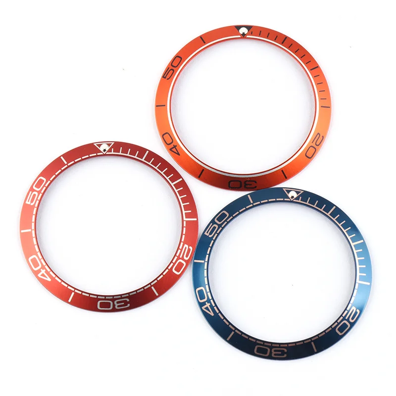 Bezel Baja Perunggu Keramik untuk Omega 