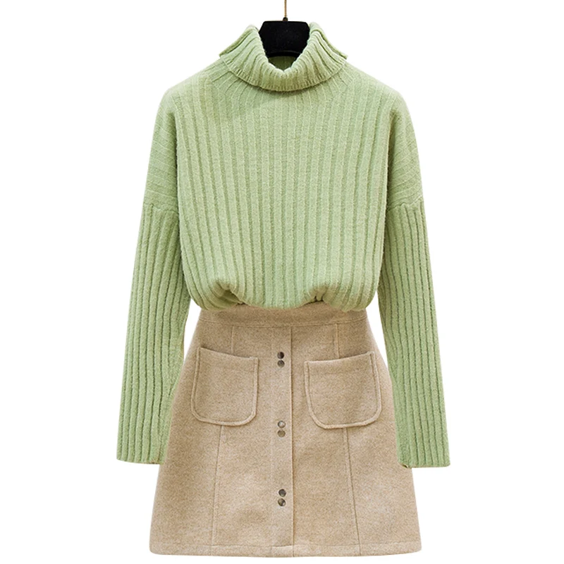 knitted sweater outfit