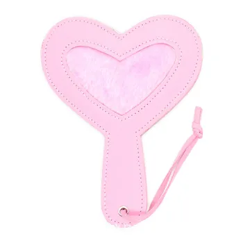 BDSM Heart Whip Paddle FURRY Fetish Spanking Adult Punish SLAVE Submission Crops Flogger Sex Toys For Couples cosplay Lover game 4