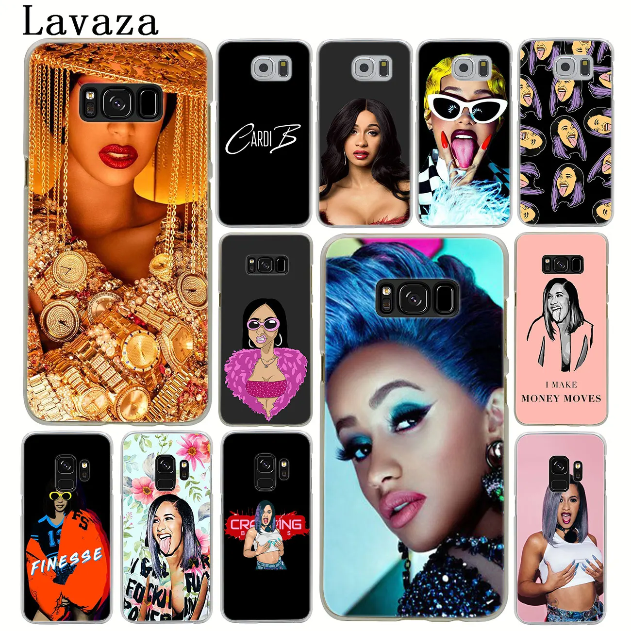 Жесткий чехол Lavaza POP Cardi B для телефона samsung Galaxy S10 E S8 + S9 Plus S6 S7 Edge S10E | Мобильные