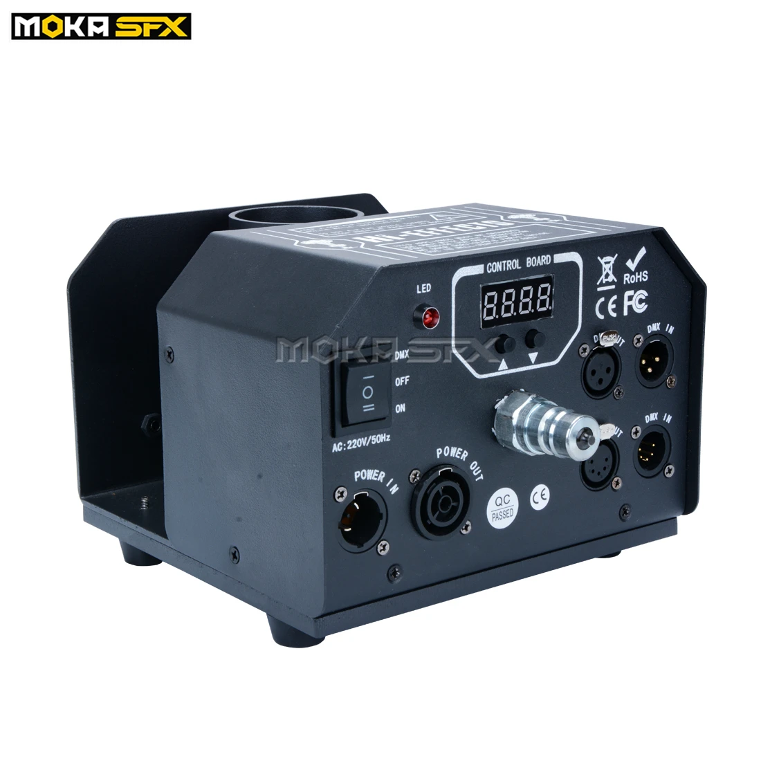 

Angle Adjustable DMX Control CO2 Blasters Jet Machine for Special Effects Show DJ Club Wedding Disco Party with Stage Lighting