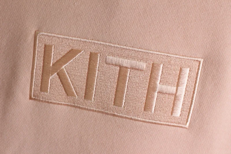 19SS Kith толстовка с вышивкой логотипа Kith Weatshirts Мужская и женская уличная одежда Kanye West пуловер Kith в стиле хип-хоп Мужская Толстовка harajuku