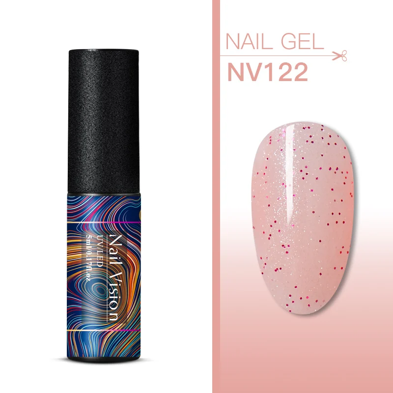 Nail Vision 5 мл Гель-лак для ногтей набор 176 цветов для маникюра гибридный Цвет ногтей Полупостоянный УФ-гель для ногтей гель лак - Цвет: EES06717