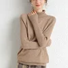 Merino Wool Cashmere Sweater Women Turtleneck Long Sleeves Autumn Winter Sweater Women's Knitting Jumper Female Pullover Sweater ► Photo 2/6